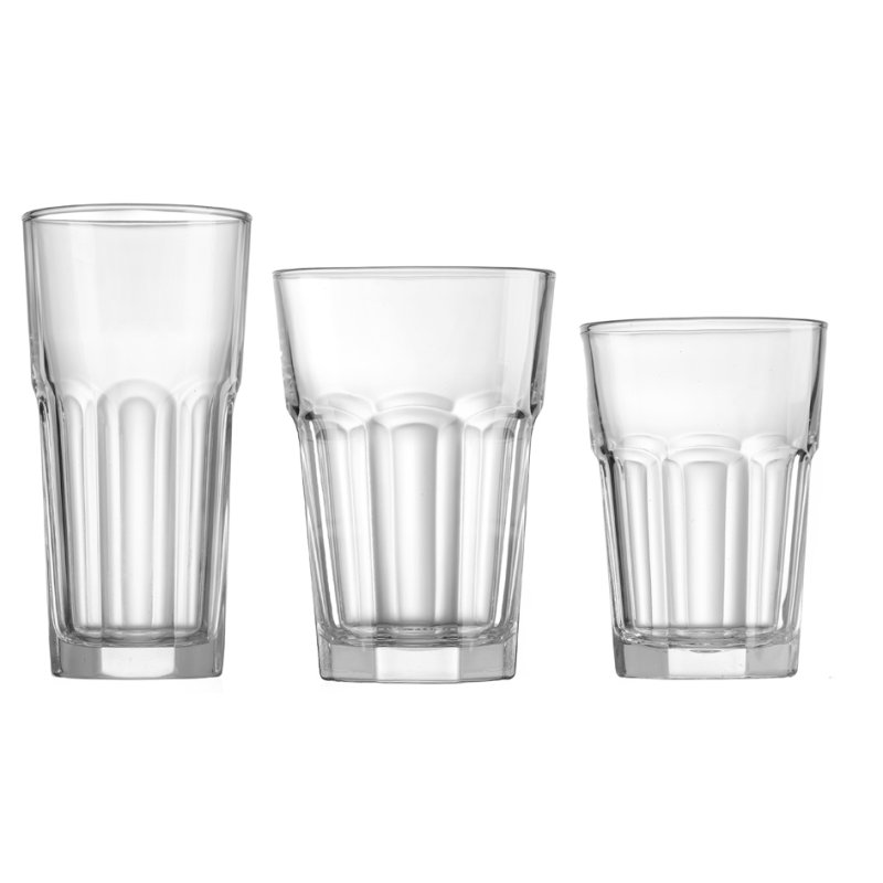 Ritzenhoff & Breker verres long drink RIAD, 280 ml, verre résistant à la chaleur, 6 pièces